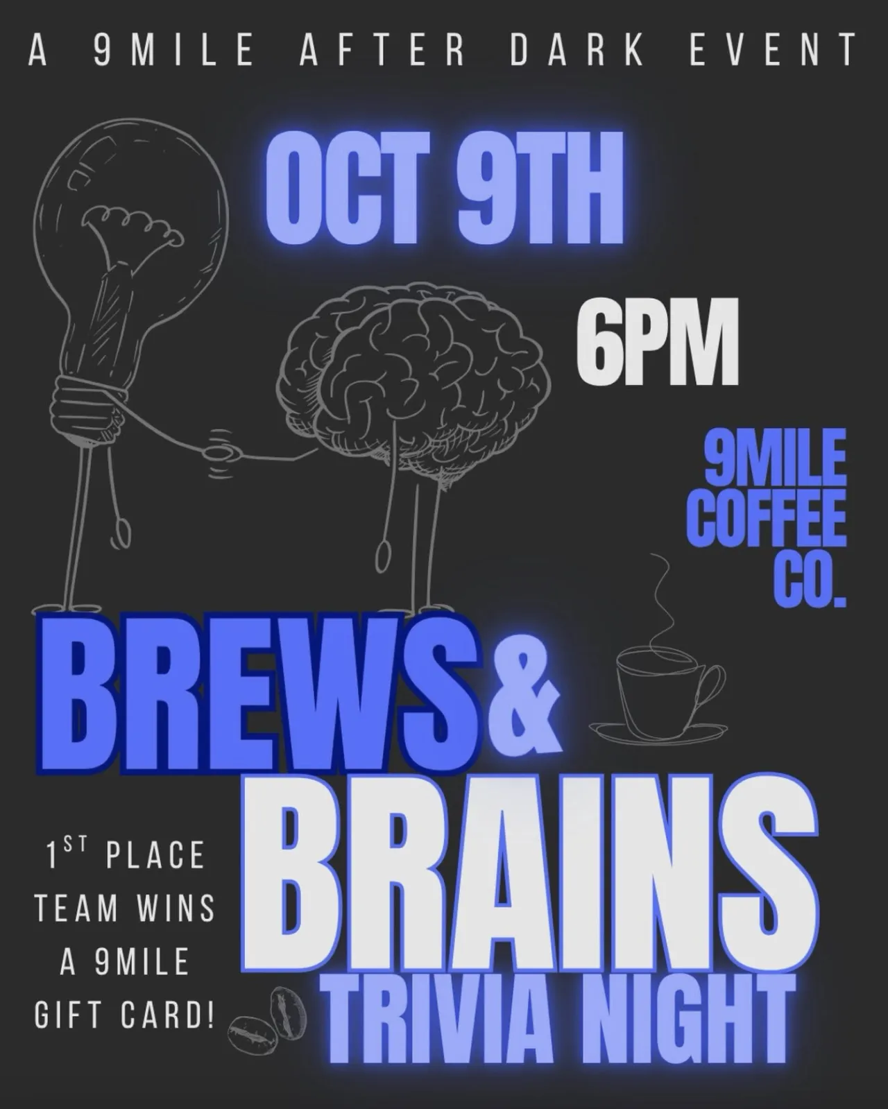 brews and brains flyer